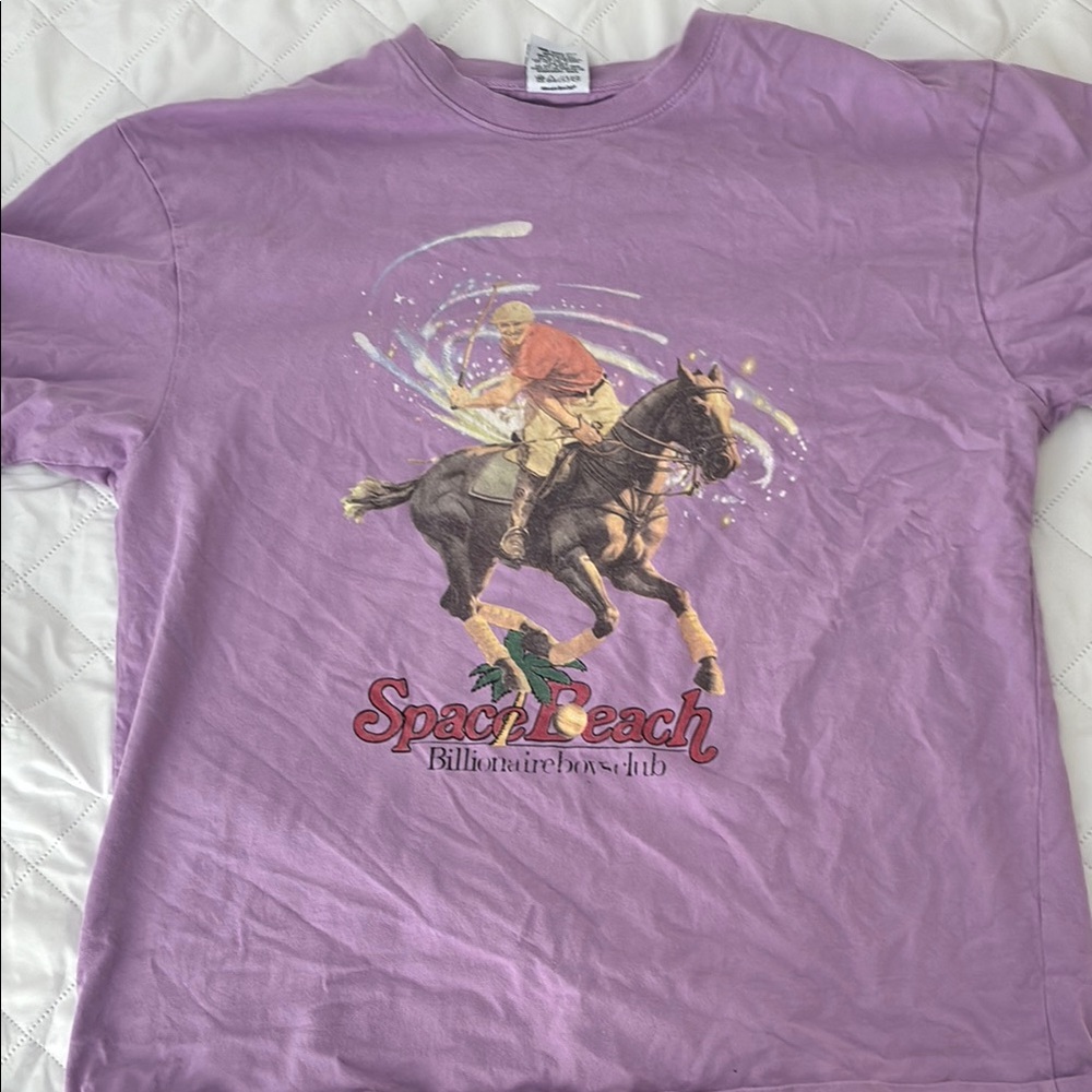 Billionaire Boys Club Purple Short Sleeve Tee